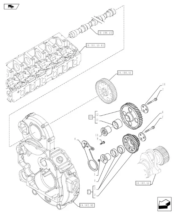504255791 - Гидравлический фитинг